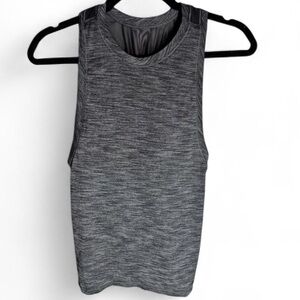 Gray Sleeveless Women's Top